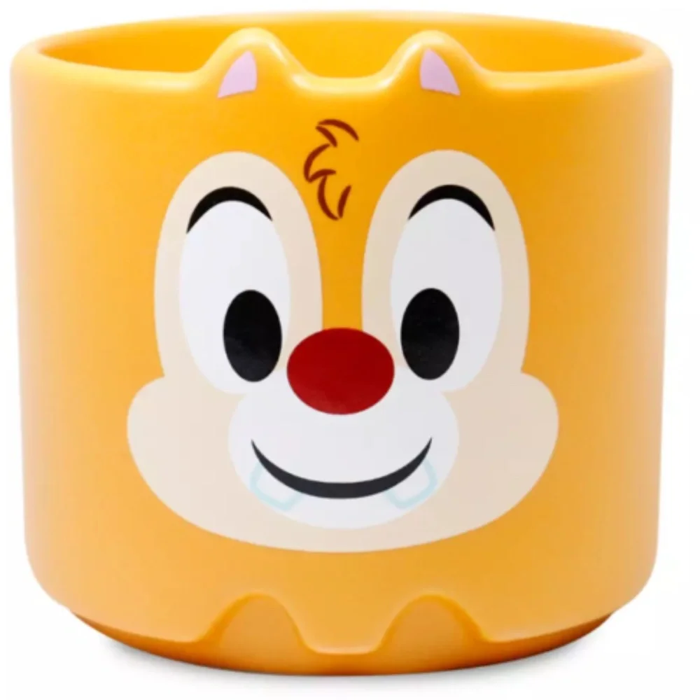 *2 Mug Set* Disney Parks 2022 Chip & Dale Stackable Mugs Stoneware NEW in Box
